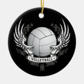 Volleyball Wings Ornament (Voorkant)