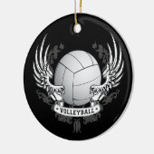 Volleyball Wings Ornament (Links)