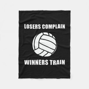 Volleyball Winners Train Fleece Deken