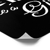 Volleyball With Sayings You Wish You Hit Like A Gi Poster (Hoek)