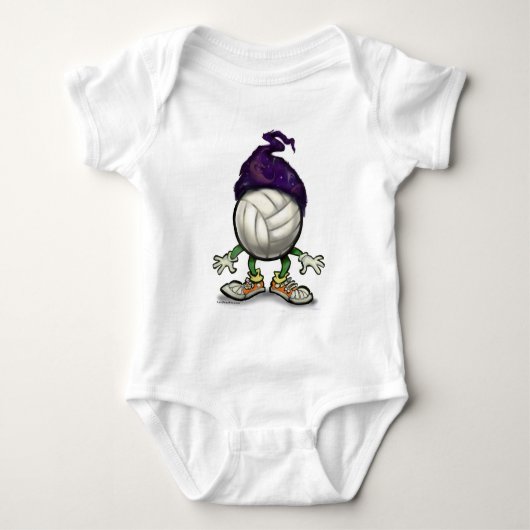 Volleyball Wizard Romper (Voorkant)