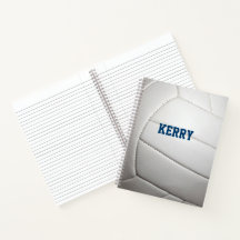 Volleyball zie Gepersonaliseerd rond Notitieboek