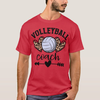 Volleyballcoach Damesvolleyballcoach Game gratis T-shirt
