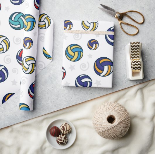 Volleyballen Cadeaupapier (Crafts)