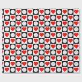 Volleyballen & de Partij van het Team van de Spele Cadeaupapier (Vlak)