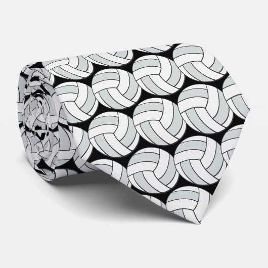 Volleyballen Stropdas (Opgerold)
