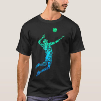 Volleyballer Jongens Mannen T-shirt