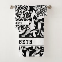 volleyballer naam atletisch zwart wit