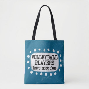 Volleyballers hebben meer plezier in de Canvas tas