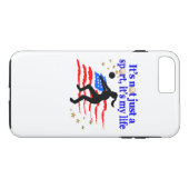 VOLLEYBALLEVEN VERENIGDE STATEN VLAG ONTWERP Case-Mate iPhone CASE (Achterkant (Horizontaal))