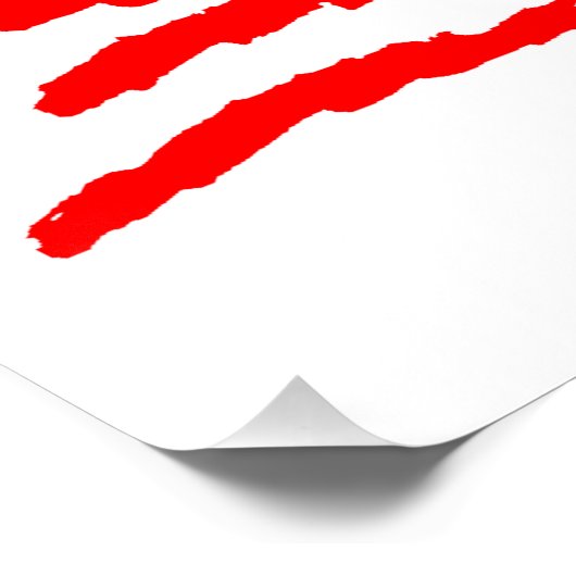 VOLLEYBALLEVEN VERENIGDE STATEN VLAG ONTWERP PERFECT POSTER (Hoek)