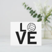 VOLLEYBALLOEK BRIEFKAART (Staand voorkant)