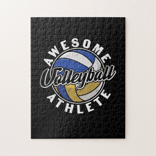 Volleyballspeler | Geweldige Volleybal Legpuzzel (Verticaal)