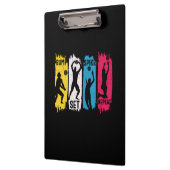 Volleyballspeler | Set Spike Herhaal Klembord (Links)