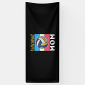Volleyballspeler | Volleybal Moeder Spandoek (Verticaal)