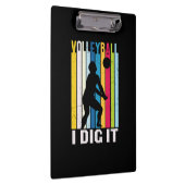 Volleyballspeler | Volleyball Ik Graaf Het Klembord (Rechts)