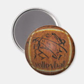 VOLLEYBALmagneet Magneet (Voorkant / Achterkant)