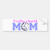 Volleybalmama (versie B) Bumpersticker (Voorkant)