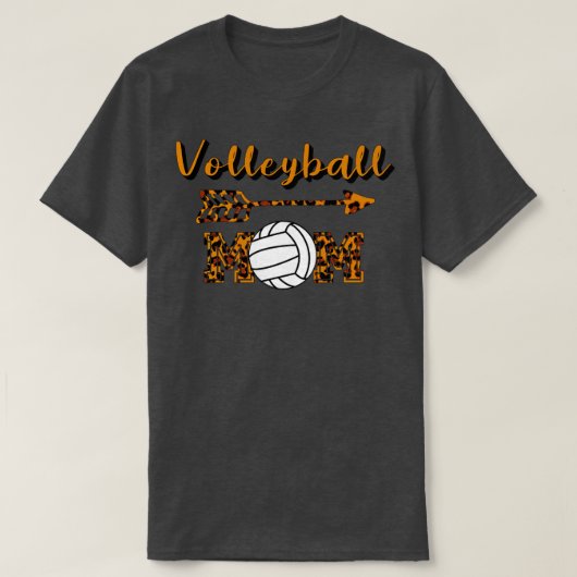 volleybalmoeder1 t-shirt (Design voorkant)