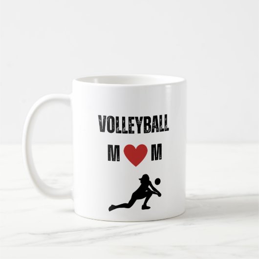 Volleybalmoeder Koffiemok (Links)