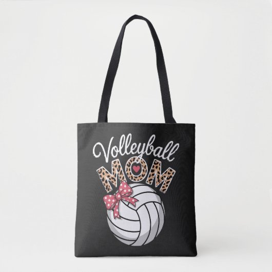 Volleybalmoeder Tote Bag (Voorkant)