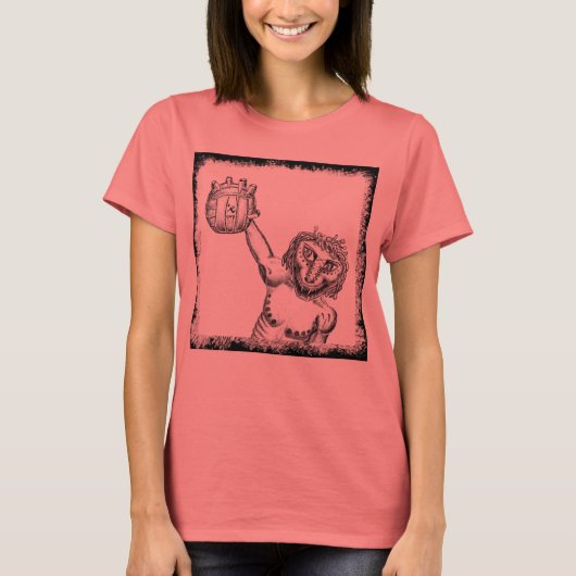 Volleybalmonster II T-shirt (Voorkant)