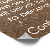 Volleybalmotivatie poster - Persoonlijke excellent (Hoek)