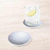 VolleybalOnderzetter Zandsteen Onderzetter (Zijkant)