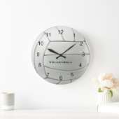 Volleybalontwerpwandklok Grote Klok (Huis)