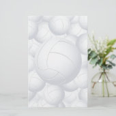 volleybalpool briefpapier (Staand voorkant)