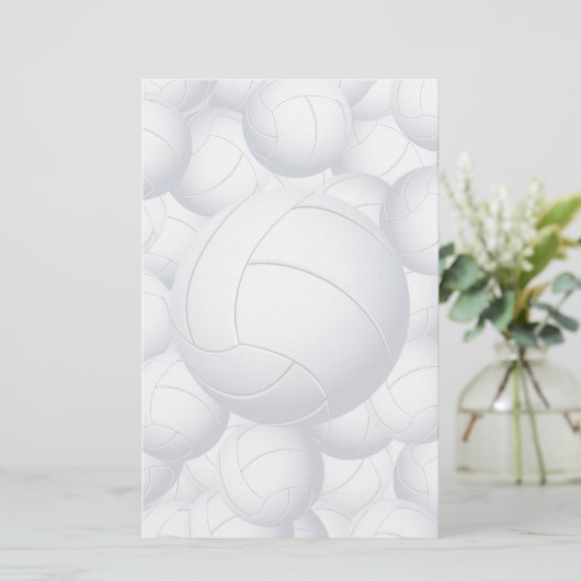 volleybalpool briefpapier (Staand voorkant)