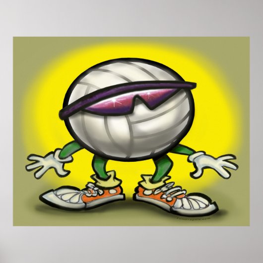 VolleybalPoster Poster (Voorkant)