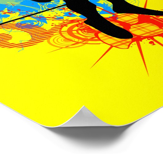 VolleybalPoster Poster (Hoek)