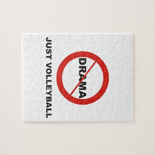 Volleybalpuzzel Legpuzzel (Horizontaal)