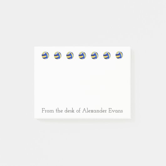 Volleybalrand Post-it® Notes (Voorkant)