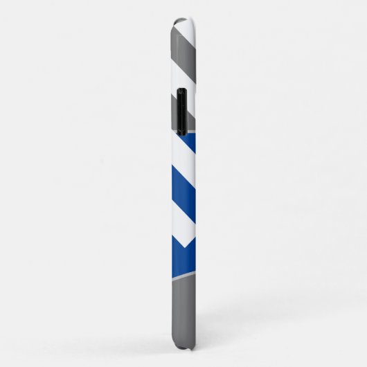 Volleybalregels | Initialen Deep Blue Case-Mate iPhone Case (Achterkant/rechts)