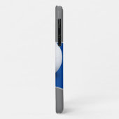 Volleybalregels | Initialen Deep Blue Case-Mate iPhone Case (Achterkant/links)