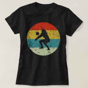 volleybalretro silhouette 70s t-shirt
