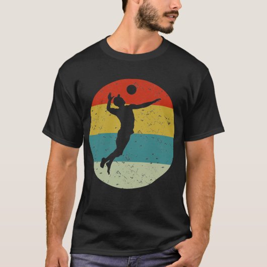 volleybalretro  t-shirt (Voorkant)