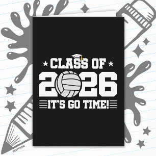 Volleybalspeler Afstudeerklas 2026 Senior Kaart