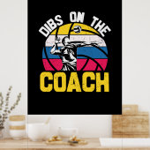 Volleybalspeler | Bodemafdekking Poster (Keuken)