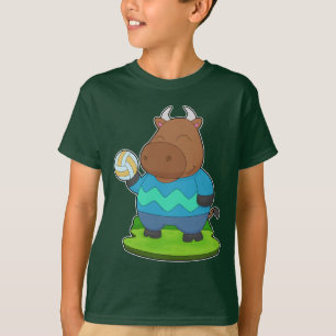 Volleybalspeler Bull Volleybal T-shirt