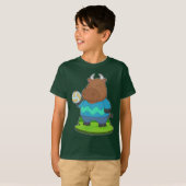 Volleybalspeler Bull Volleybal T-shirt (Voorkant volledig)