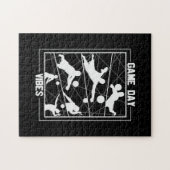 Volleybalspeler | Game Day Vibes Legpuzzel (Horizontaal)