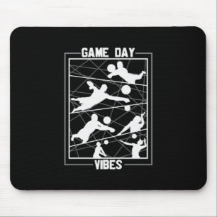 Volleybalspeler Game Day Vibes Muismat