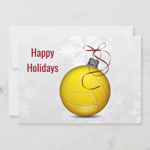 volleybalspeler Holiday Greeting Kaarten
