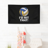 Volleybalspeler | Ik hoop dat Spandoek (Insitu)
