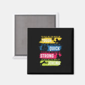 Volleybalspeler | Krachtige snelle sterke Magneet (Voorkant / Achterkant)