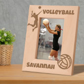 Volleybalspeler Lover Custom Name Gegraveerde Lijstjes