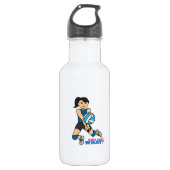 Volleybalspeler - Medium Waterfles (Voorkant)